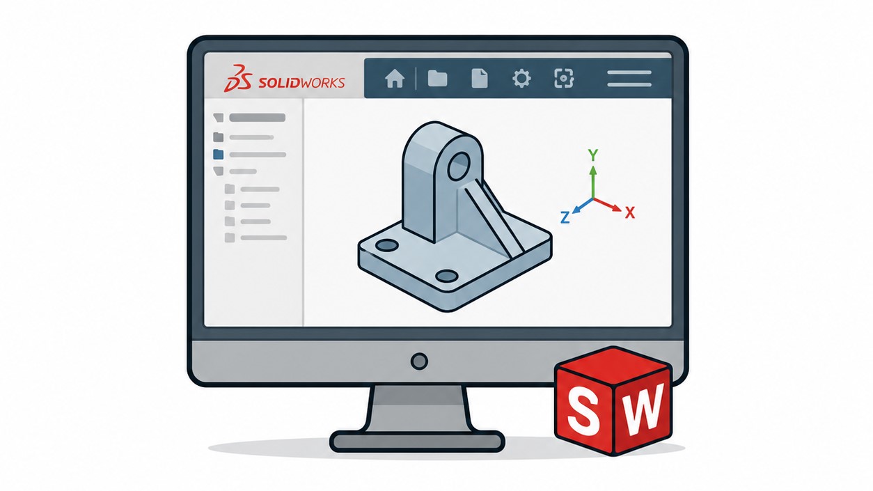 کار  با نرم افزار SOLIDWORKS 